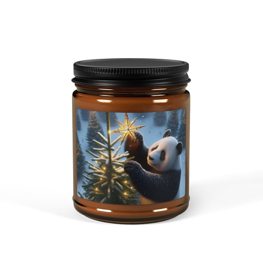 Scented Soy Candle - panda tree