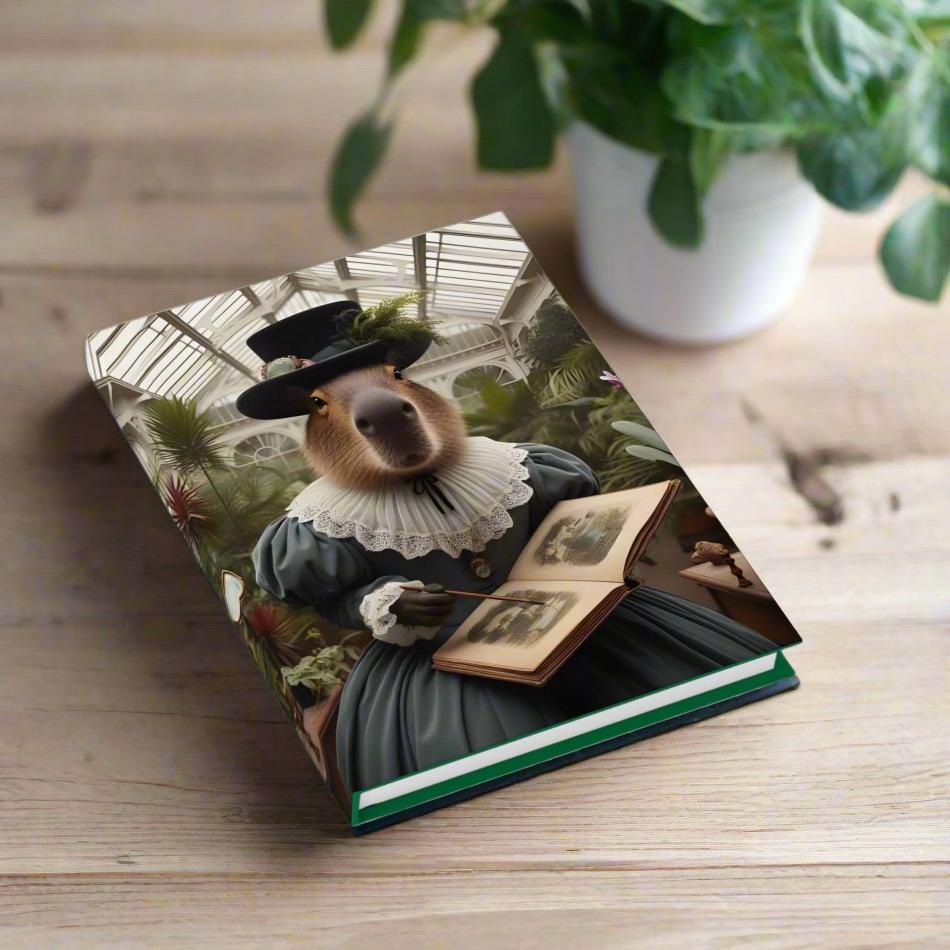 Journal - capybara Victorian plant artist