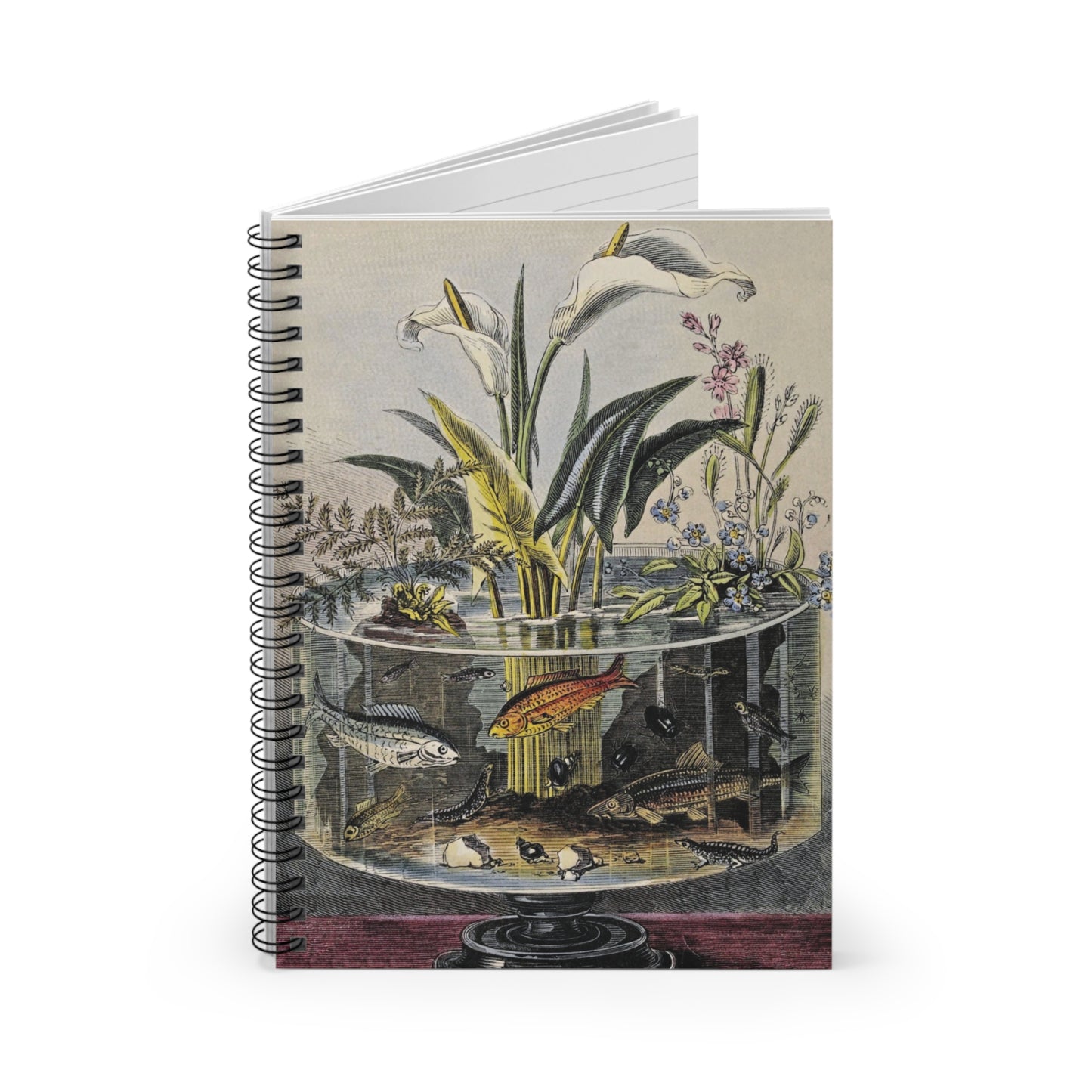 Spiral Notebook - Fish bowl