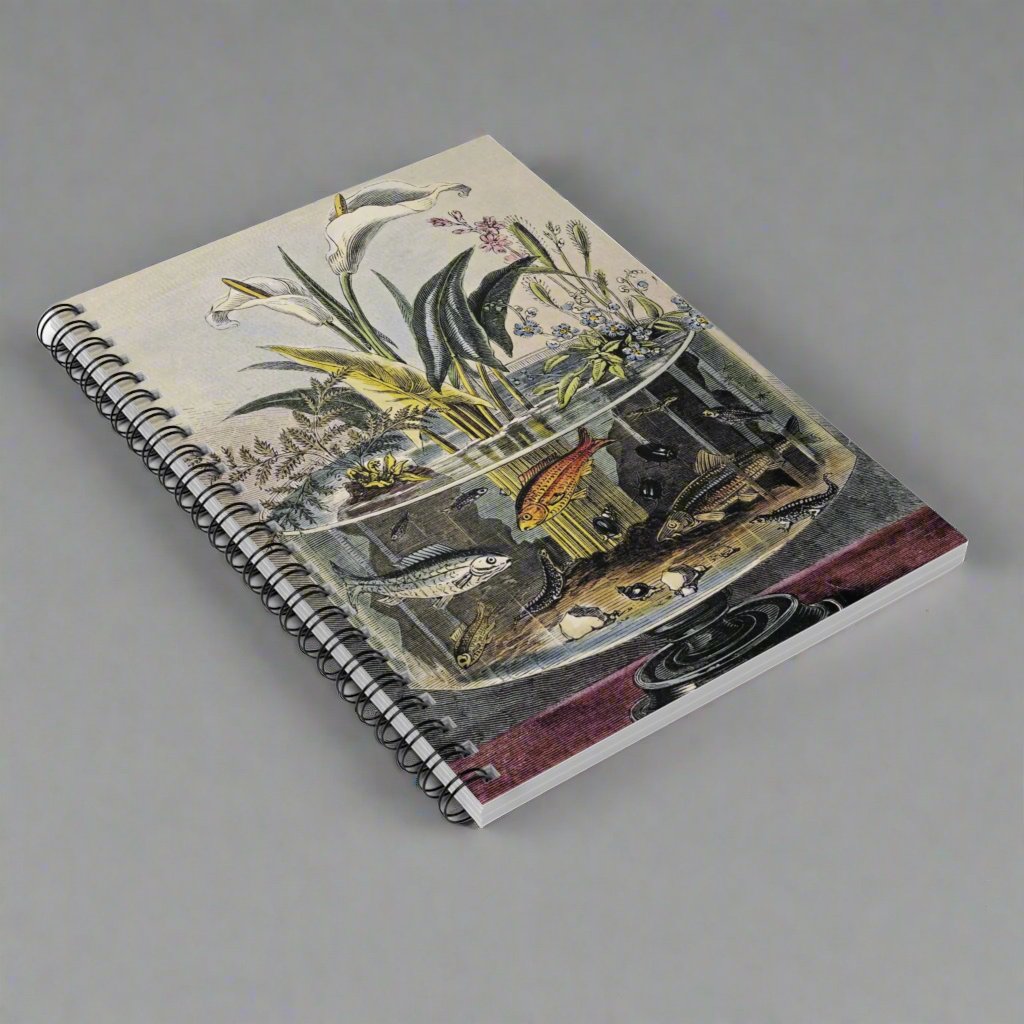 Spiral Notebook - Fish bowl