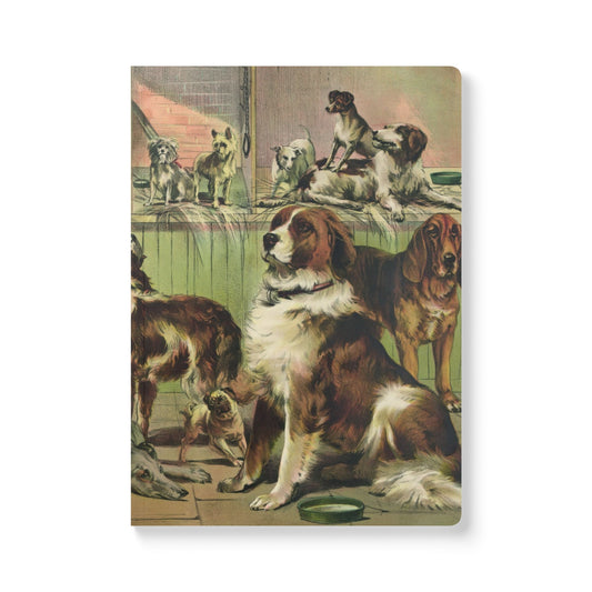 Softcover Journal - vintage kennel club dogs