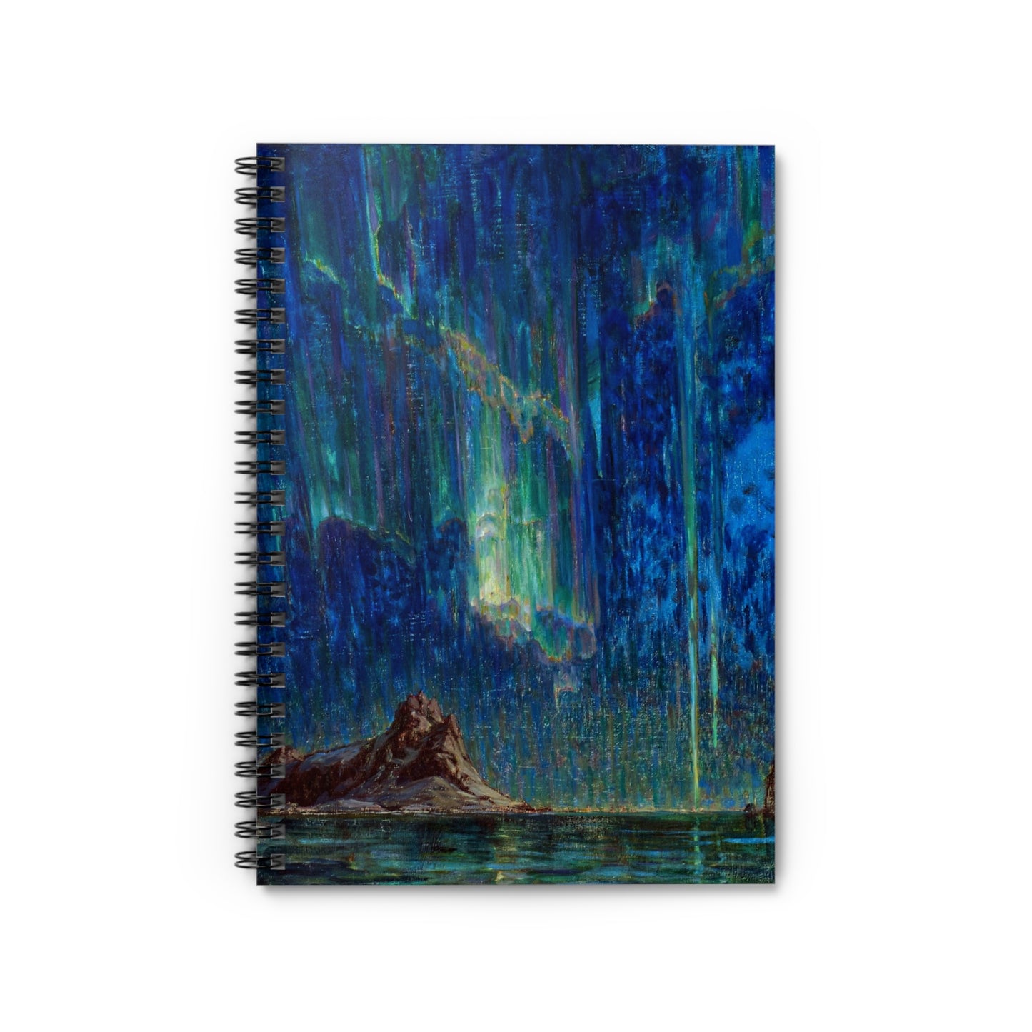 Spiral Notebook - Arora borealis