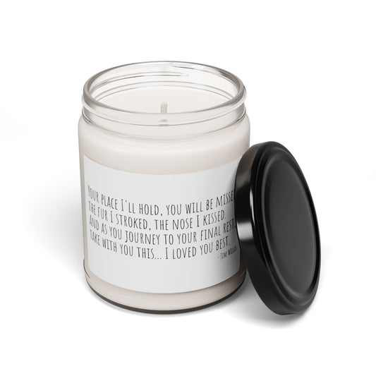 Scented Soy Candle - I loved you best