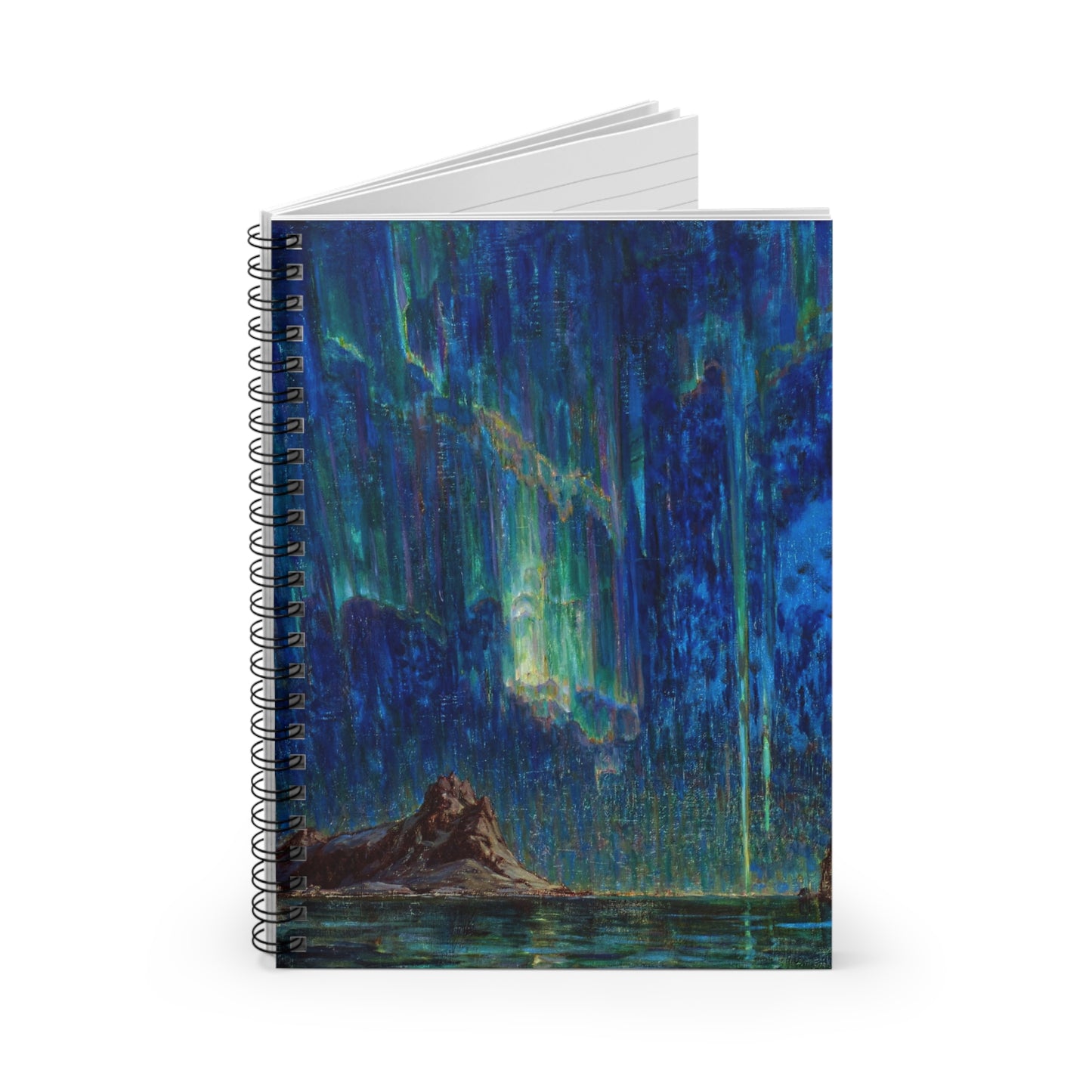 Spiral Notebook - Arora borealis