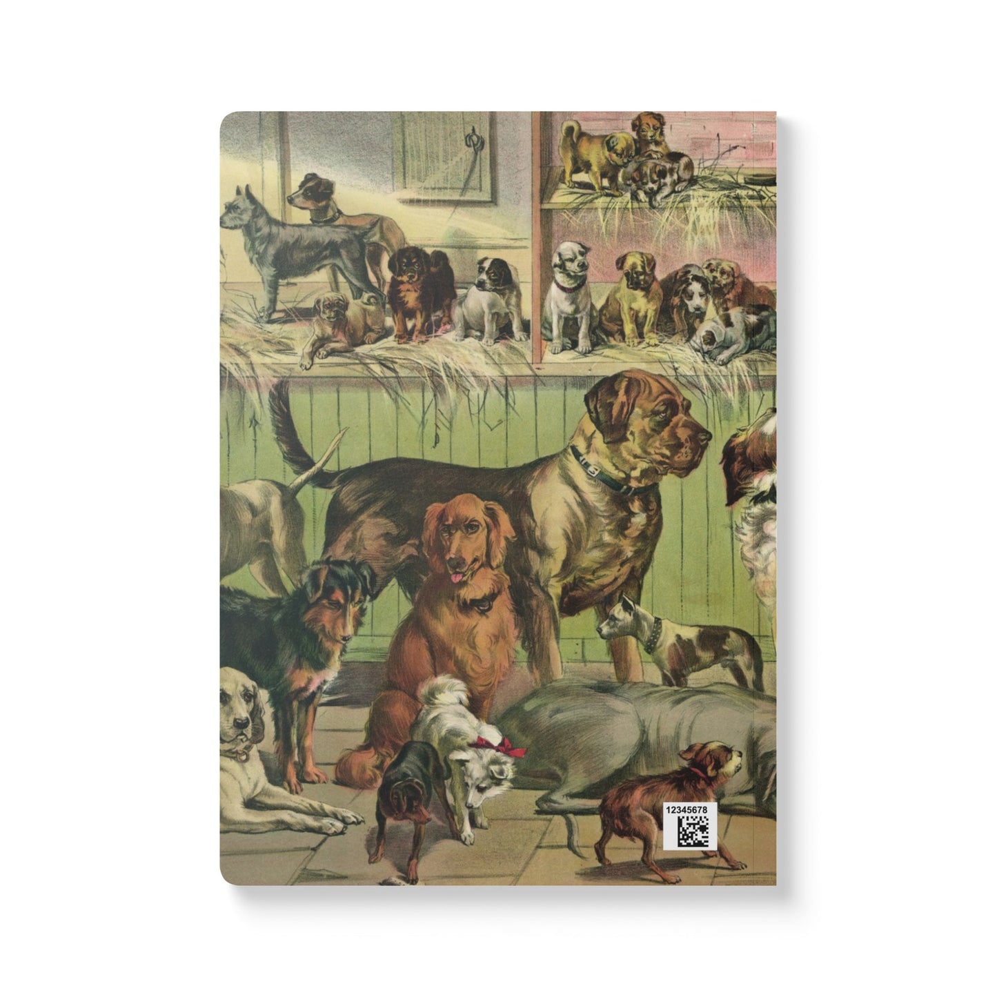 Softcover Journal - vintage kennel club dogs