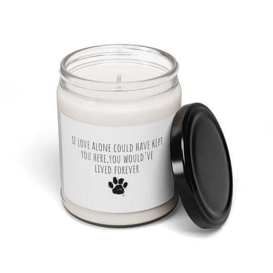 Scented Soy Candle - If love alone